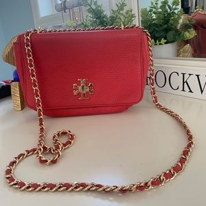 TORY BURCH Red Crossbody Bag